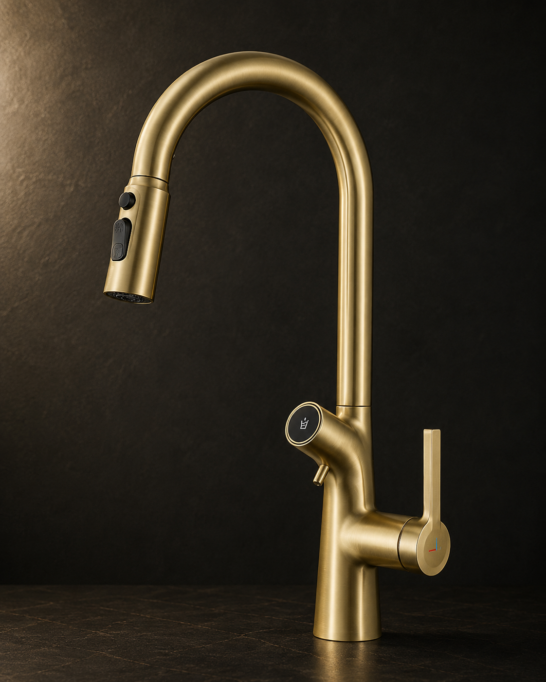 Mitigeur Cuisine Extractible 3 en 1 avec Purificateur d’Eau – Rotation 360° Design Premium