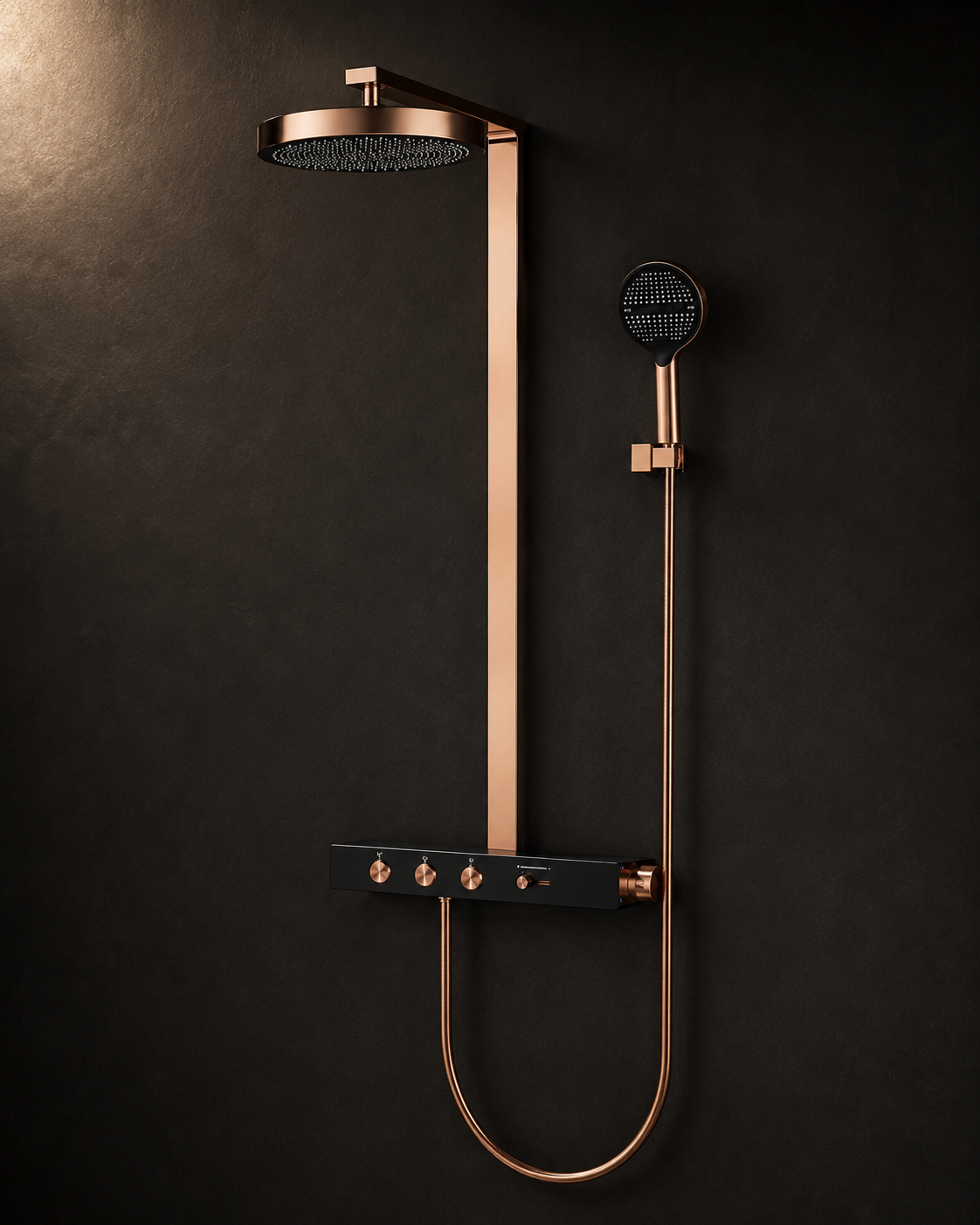 Colonne de Douche Thermostatique Luxe – Douche de Pluie Premium et Douchette Multifonction