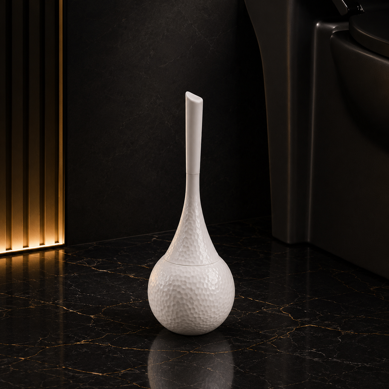 Brosse WC Design avec Support de Base – Finition Premium | Le Robinetier