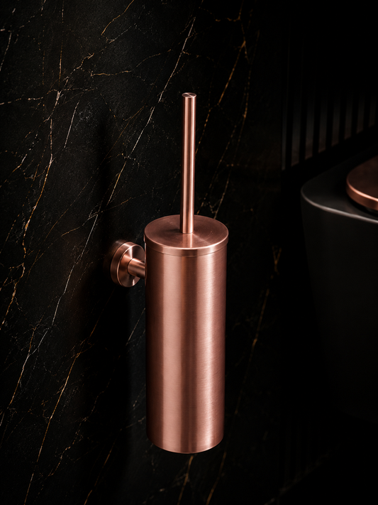 Porte-Brosse WC Mural Design – Acier Inoxydable | Le Robinetier