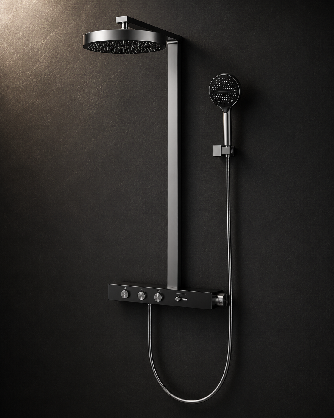 Colonne de Douche Thermostatique Luxe – Douche de Pluie Premium et Douchette Multifonction